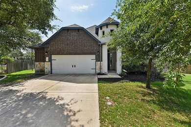 View of front of property with an attached garage