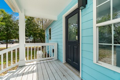 Back Porch Entrance View