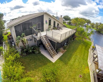 Backside of home