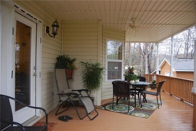 Relaxing back porch
