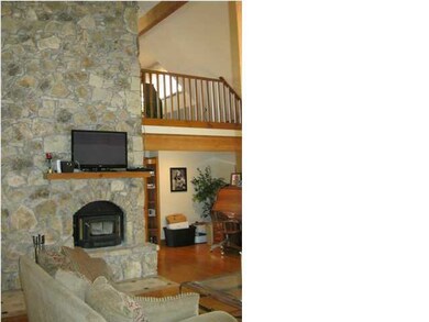 Living Room with Fireplace