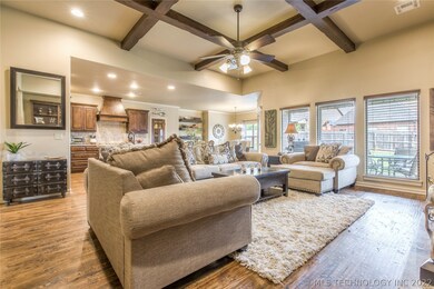 Spacious rooms throughout, extensive hand-scrapped