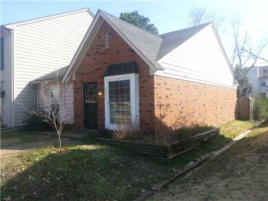 Brick and siding exterior and just enough property