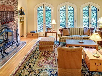 Living Room. A hearth of warmth.