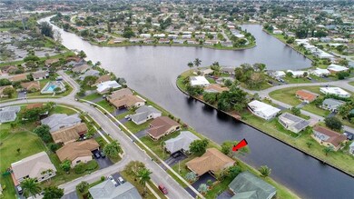 Subject's aerial view.