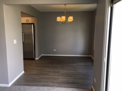 Eating area off living room and kitchen