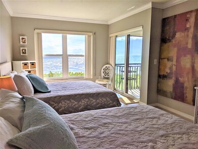 Everyone has a view in this house. Bedro