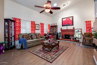 Fireplace in Living Room