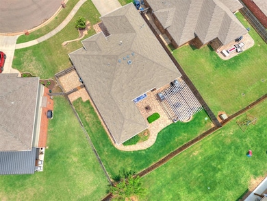 Aerial view of property and surrounding area