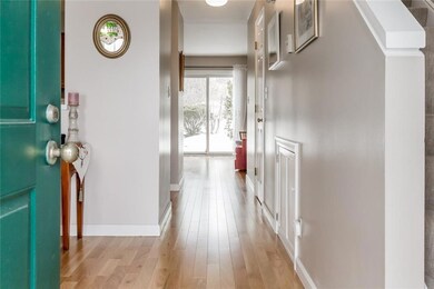 Front entry - notice the lovely...