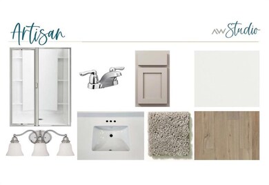 Primary bath design selections