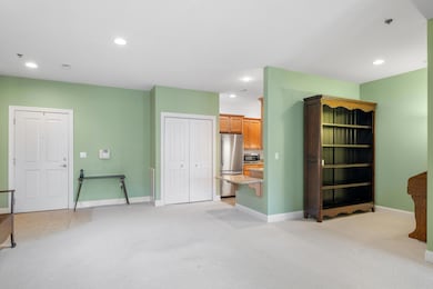 Dining area with breakfast bar