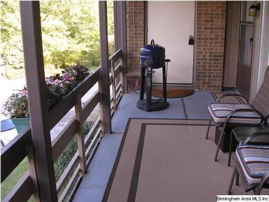 Patio entrance