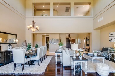 Living Room adjacent to Dining