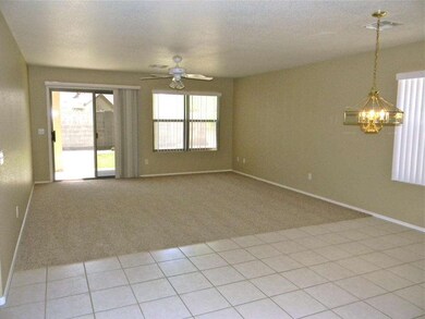 Family room adjacent to kitchen