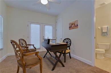 1st floor office/bedroom with full bath & walk in 