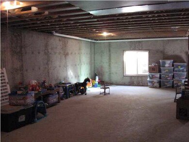 Full unfinished basement is roughed in for a 3rd b