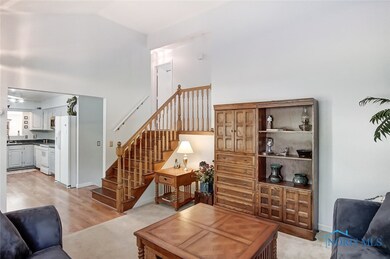 Staircase going up to Bedrooms