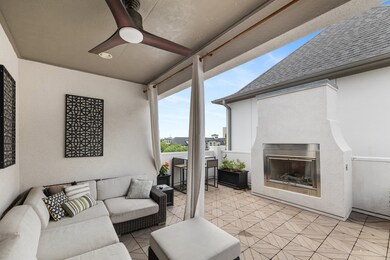 4th floor rooftop terrace with views of downtown a