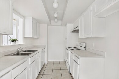 Freshly painted kitchen