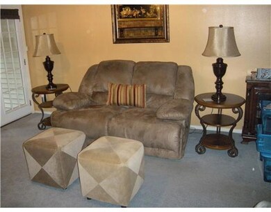 Photo. Living ~ French Doors to covered patio