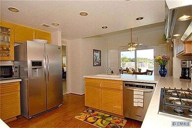 With a large remodeled kitchen looking over the br