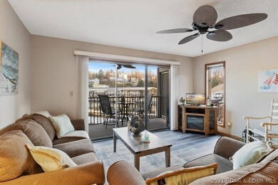 Living Area with access to screened porch.