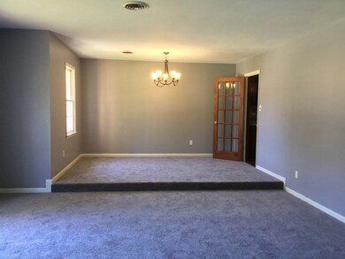 Living room  and dining area