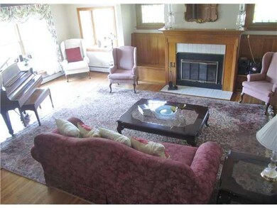 Living Room HARDWOOD FLOORING--GAS FIREPLACE WITH 