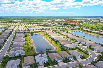 Drone / aerial view featuring a residential view a
