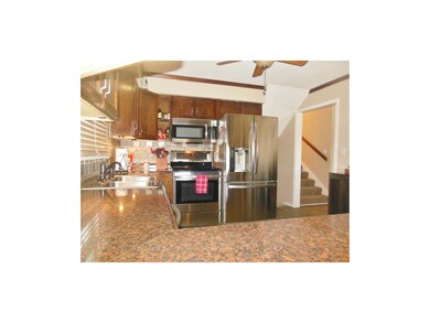 Kitchen open to Stairs