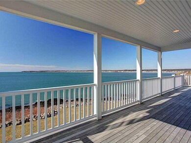 Patio/Deck. The spacious deck/porch...