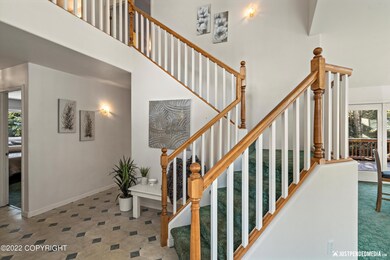 Spacious entry way