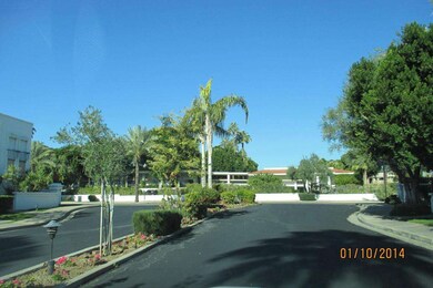 Looking down Street.