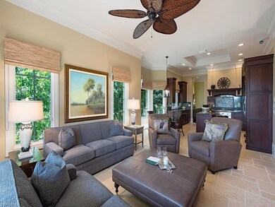 The 15' x 14' Family Room has 11' ceilings with pr
