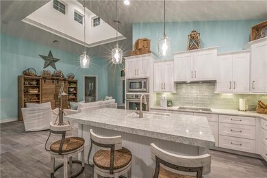 Kitchen and Great Room with Cupola