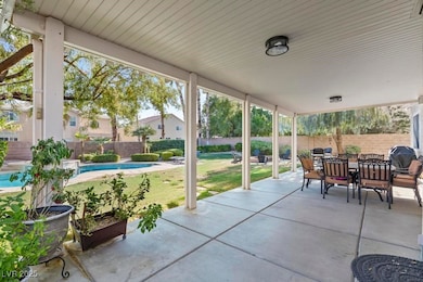 View of patio / terrace featuring outdoor dining a