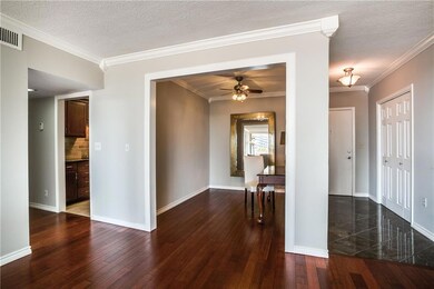 The dedicated foyer gives this condo home a more f