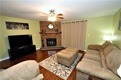 Great Room off the kitchen which also leads to the