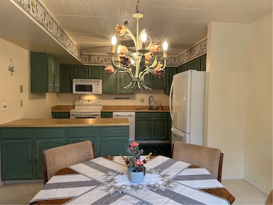 Dining room looking towards kitchen