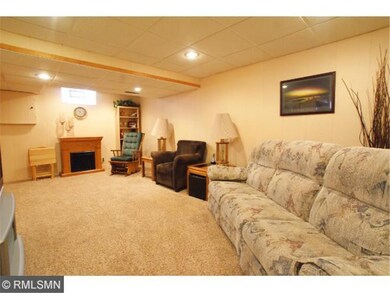 View of other half of updated recreation room with