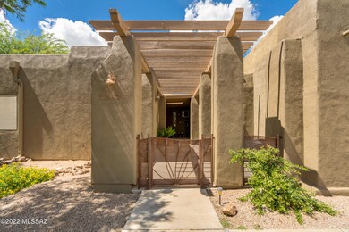 Front pergola rebuilt 2022