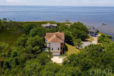 Aerial showing end of house