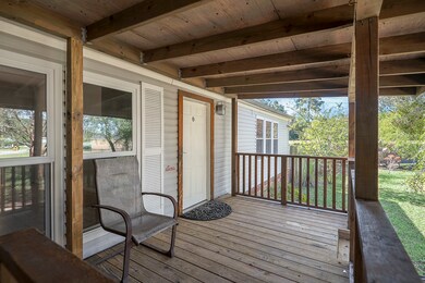 Sit outside and enjoy nature on your very nice attached porch!