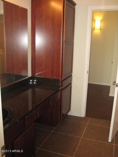 Guest bathroom with dual access