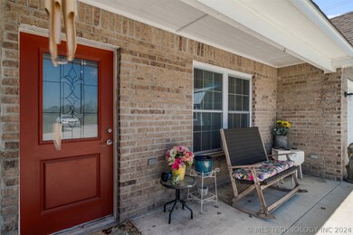 Covered front porch