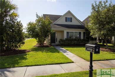Front view and large side yard
