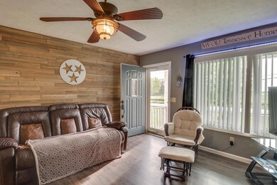 Barn wall for your rustic decor and brand new windows throughout with a lifetime warrany that is transferrable!!