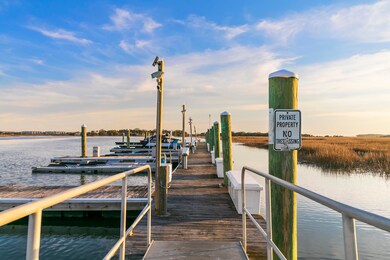 Access to the community dock