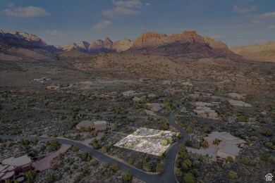 Mountain view with a desert view